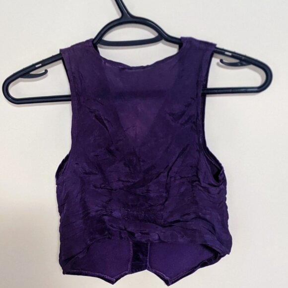 Kids Purple Vest - Picture 2 of 2